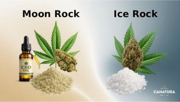Moon Rock у поређењу са Ice Rock производима