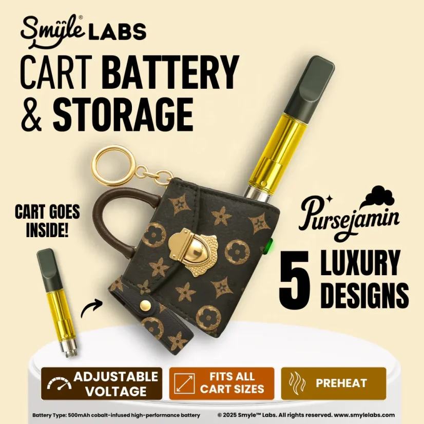 Smyle Labs Purse 510 Cart Battery - Pursejamin, Display box 5 pcs