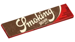 Smoking Paper Brown Slim King Size Rolling Papers, Display box 50 pcs