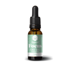Happease Focus CBD Oil Jungle Spirit, 5% CBD, 500mg, 10ml