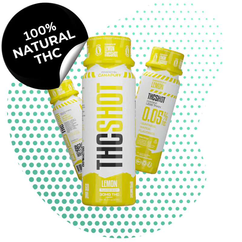 CanaPuff THC SHOT — citrons 60 ml (THC 30 mg)