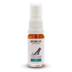 Nature Cure CBD Salmon Oil for animals 4%, 10 ml, 400 mg