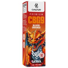 CanaPuff Blood Orange Disposable Vape Pen, 79 % CBG9, 1 ml