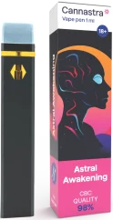 Cannastra CBC Disposable Vape Pen Astral Awakening, CBC 98 % quality, 1 ml