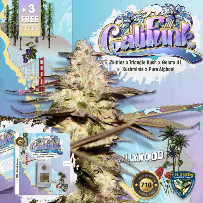 T.H.Seeds™ Cannabis Seeds CaliFunk, various pack, feminized