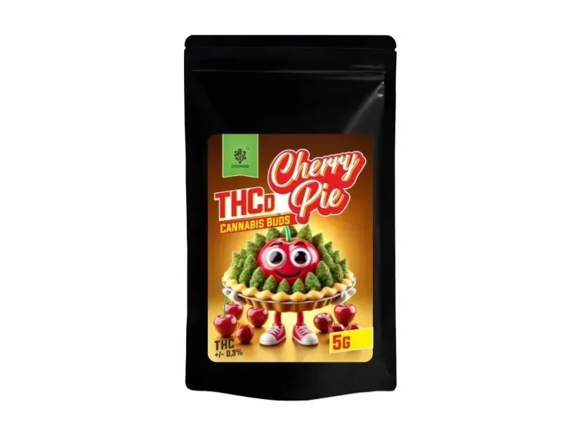 Czech CBD THCD ziedi Cherry Pie, THCD, 1 - 1000 g