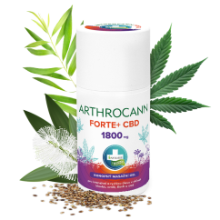 Annabis Arthrocann Gel Forte+ 1800mg CBD Massage Gel For Colossal Relief, 90 ml