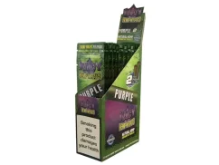 Juicy Jay’s Hemp Wraps - Blunt Purple, Display box 25 st
