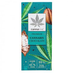 CANNALINE Cannabis Chocolate Dark, 80 g