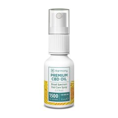Harmony CBD olej ve spreji 1500 mg, 15 ml, Citrus