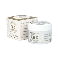 Cannaline CBD day cream with coenzyme Q10 and hemp oil, 50 mg CBD, 50 ml,