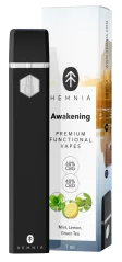 Hemnia Premium Functional Vape Pen Awakening - 60 % CBG, 40 % CBD, lemon, mint, green tea, 1 ml