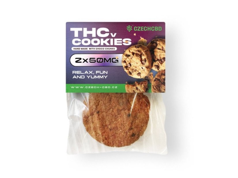 Czech CBD THCV cepumi, 2x50 mg THCV, 2 gab.