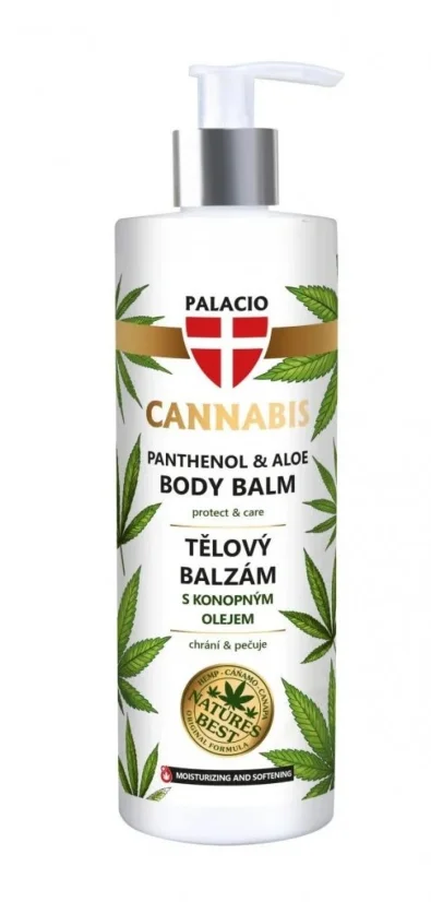 Palacio Kaņepju ķermeņa balzams, 400 ml