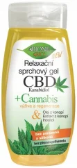 Bione Relaksējoša dušas želeja ar CBD kanabidiolu, 260 ml