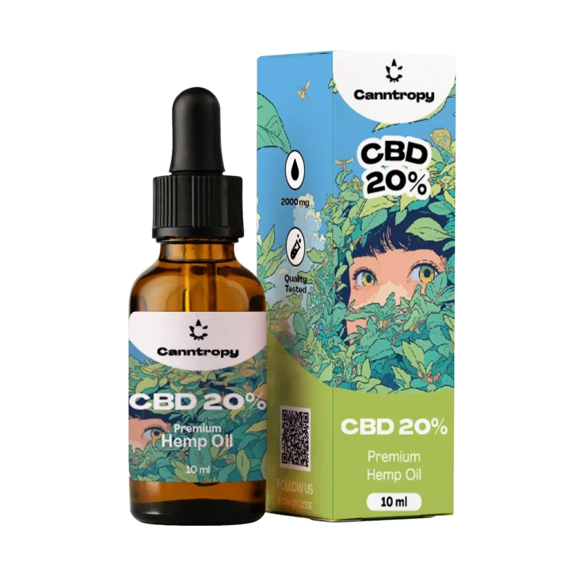 Canntropy CBD Kaņepju eļļa, 20%, 2000mg, 10ml