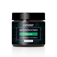 Euphoria Fokus Jamur, 30 kapsul