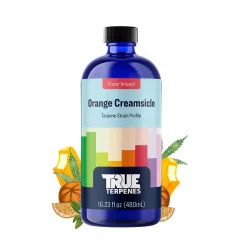 True Terpenes Aromatizēts apelsīnu krēms (5–960 ml)