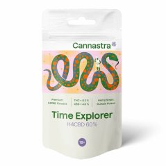 Cannastra H4CBD Gėlė Laikas Tyrinėtojas (Durbanas nuodai) 60%, 1 g - 100 g