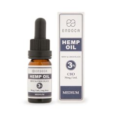 Endoca Schokoladen-Minz-Hanföl 900 mg CBD (3 %), 30 ml