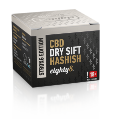 Eighty8 Dry Sift Hash 12 % CBD, THC 0,2%, 1 g