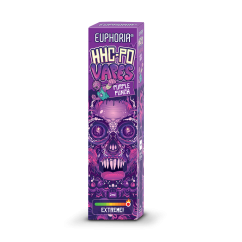 Euphoria HHCPO vienreizējās lietošanas Vape Pen Purple Punch, 85% HHCPO, 2 ml