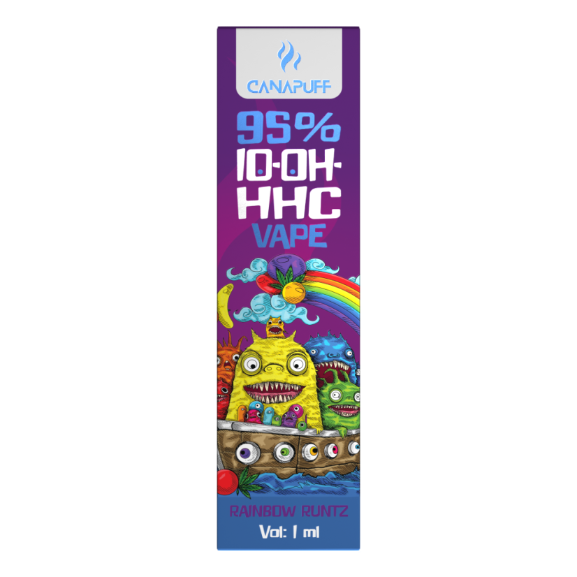 10hc vape Happy420 10HC Deluxe Vape Bubba Berry 1ml main image 1