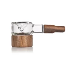 MJ Arsenal Granby Hand Pipe (Alpine Series) - Clear/Wood