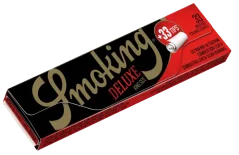 Smoking Paper Deluxe Slim King Size Rolling Papers + Filters, Display box 24 pcs