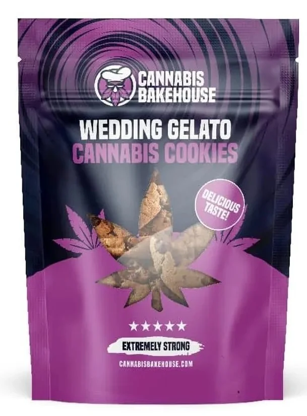 Cannabis Bakehouse Kaņepju cepumi Kāzu Gelato, 115 g