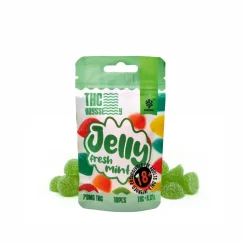Czech CBD THC Odyssey Jelly Fresh Mint, 70 mg THC, 10 pcs