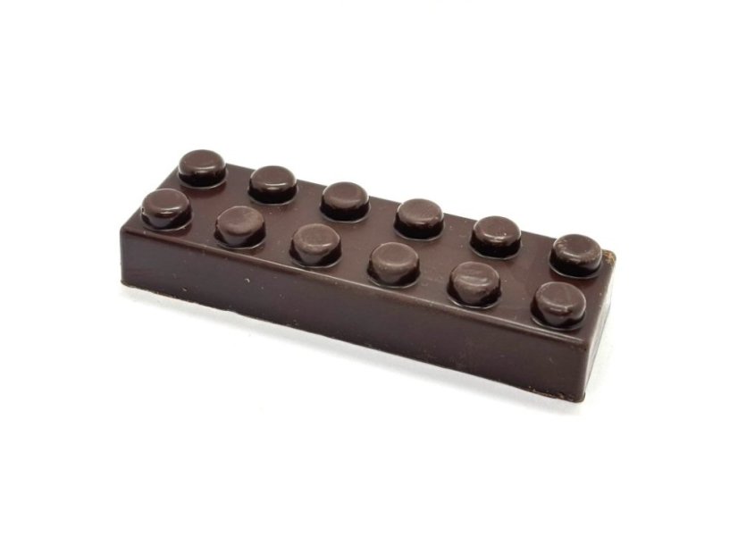 Czech CBD THCV šokolādes Lego, 100 mg THCV, 35 g