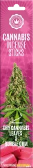 Cannabis Incense Sticks Dry Cannabis & Bubblegum - Carton (6 packs)