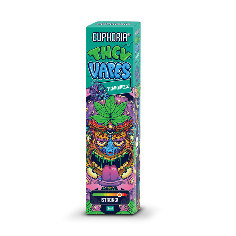 Euphoria THCV Disposable Vape Pen Trainwreck, 98% THCV, 2 ml