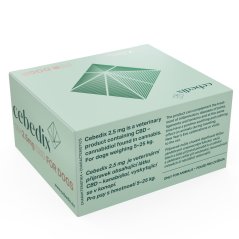 CEBEDIX Oral strip for pets with CBD 2.5 mg x 10pcs, 25 mg