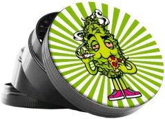 Best Buds Metal Grinder Pizza 4 daļas – 50mm (12gab/displejs)