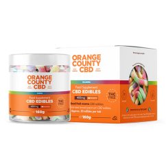 Orange County CBD Żelki Robaki, 400 mg CBD, 160 g