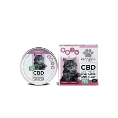 Cannaline CBD Ointment for Paws and Claws for Cats, CBD 100 mg, 30 ml