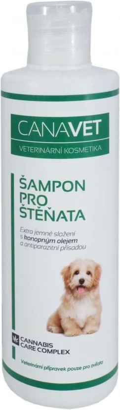 Canavet šampūns kucēniem Antiparasitic 250ml 8 gabalu iepakojums