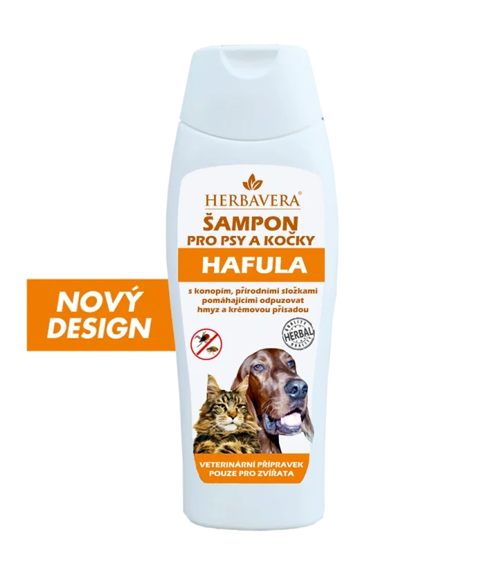 Herbavera Hafula šampūns suņiem un kaķiem 250 ml - 8 gabalu iepakojums