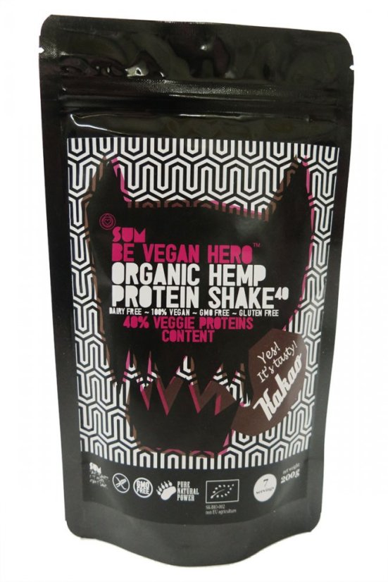 SUM Kaņepju proteīna kokteilis Be Vegan Hero kakao 2500g