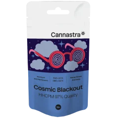 Cannastra HHCPM Flower Cosmic Blackout 97% Qualità, 1g - 100 g