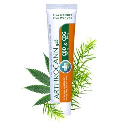 Annabis CBD および CBG を含む Arthrocann 麻ジェル、75 ml