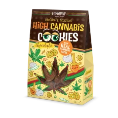Euphoria High Cannabis Chocholate cepumi, 100 g - 12 gab.