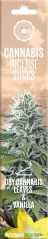 Cannabis Incense Sticks Dry Cannabis & Vanilla - Carton (6 packs)