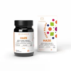 Endoca CBD želejas konfektes Haze, 300 mg CBD, 5 mg CBG, apelsīnu garša, 30 gab., 60 g