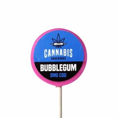 Cannabis Bakehouse CBD Lollypop - Bubblegum, 5mg CBD, 10 g