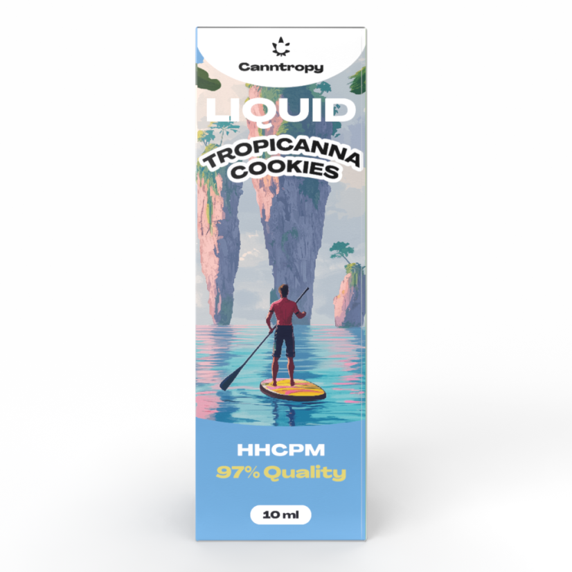Canntropy Biscotti Tropicanna liquidi HHCPM, qualità HHCPM 97%, 10 ml