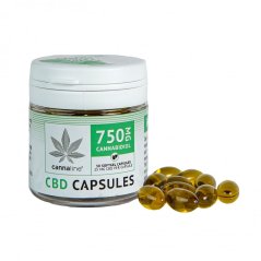 Cannaline CBD Capsule Softgel - 750mg CBD, 30 x 25 mg