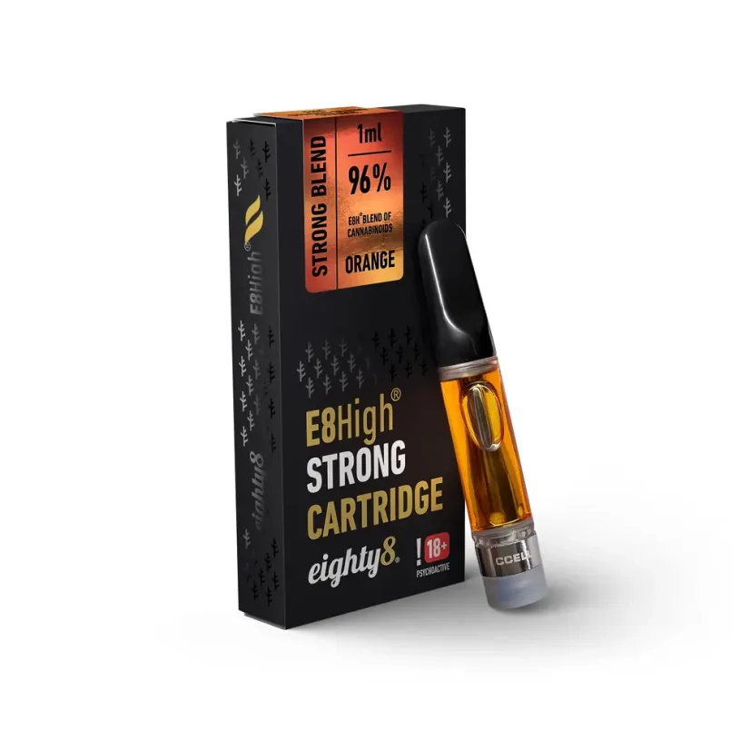 Eighty8 E8High Cartridge Orange, 96 % E8High, 1 ml
